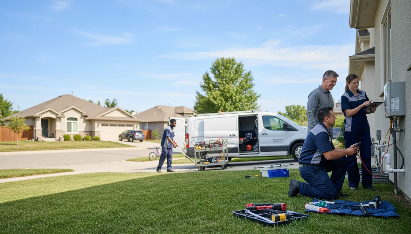 Tankless water heater service in Quenemo, KS